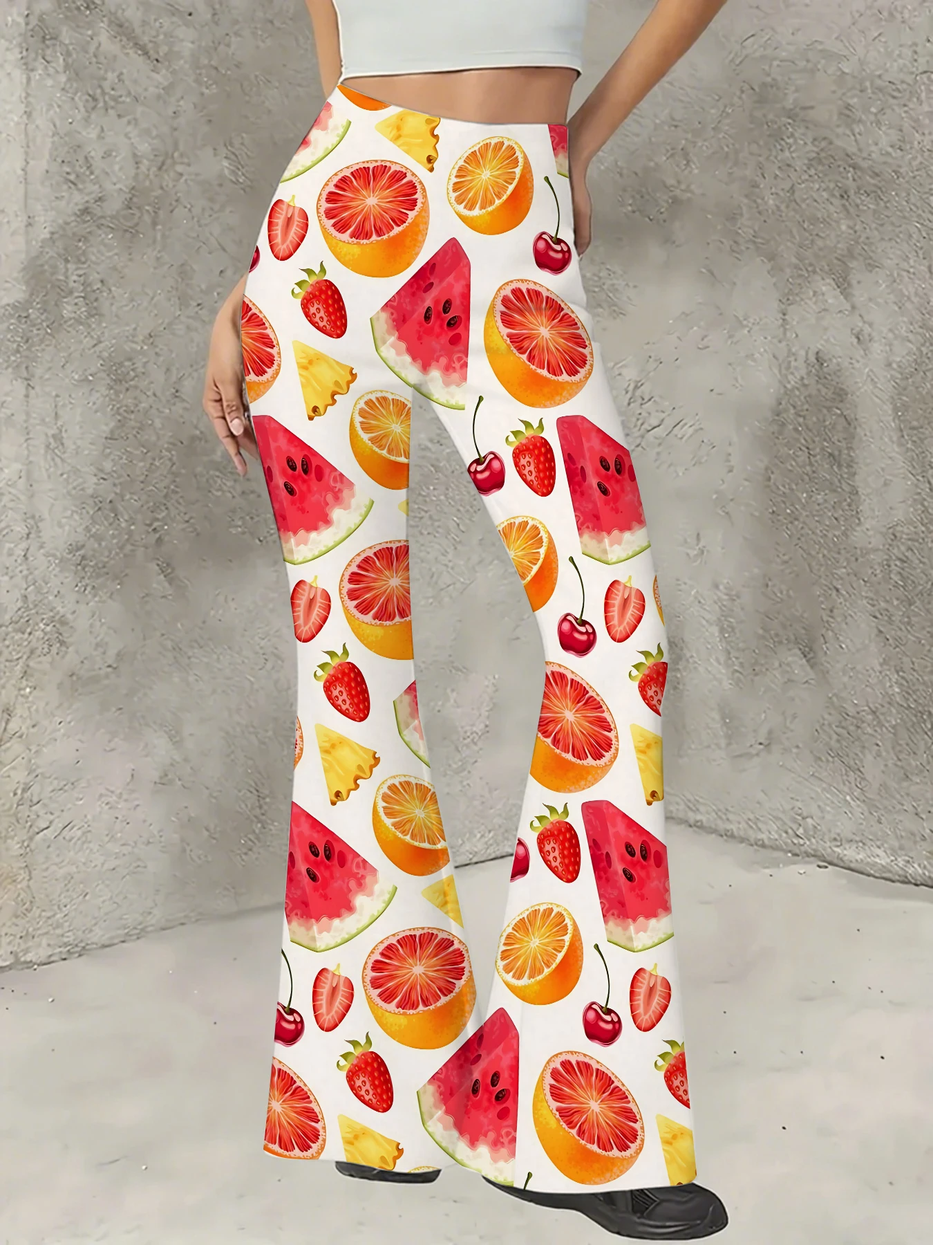 Korean Style Printed Flare Pants Women High Waist Slim Fit Bell Bottom Leggings
Korean Style Printed Flare Pants Women High Waist Slim Fit Bell Bottom Leggings