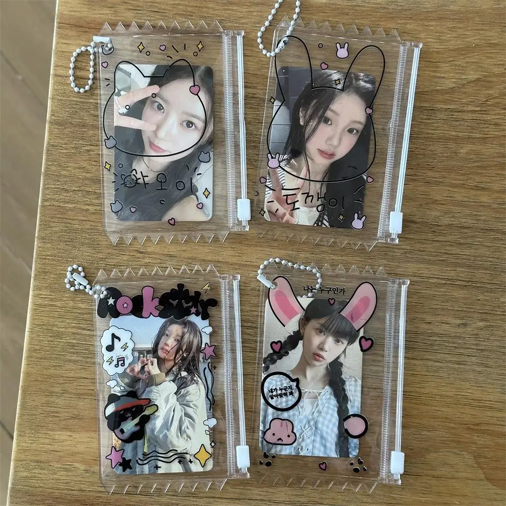 3 inch PVC Photocard Holder Cute Cartoon Ita Bag Pins Badge Protector Case Anime Keychain Card Holder Decoration Bag Pendant
3 inch PVC Photocard Holder Cute Cartoon Ita Bag Pins Badge Protector Case Anime Keychain Card Holder Decoration Bag Pendant