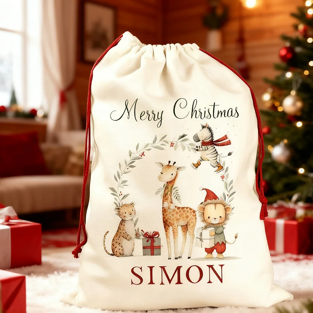 Personalized Christmas Santa Sack Large Linen Safari Gift Bag Stocking Present Christmas Eve Decor Drawstring Bag New Year Gift
Personalized Christmas Santa Sack Large Linen Safari Gift Bag Stocking Present Christmas Eve Decor Drawstring Bag New Year Gift