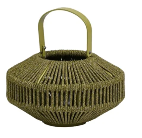 Nova 14" Indoor/Outdoor Patio Lantern, Heathered Green
Nova 14" Indoor/Outdoor Patio Lantern, Heathered Green