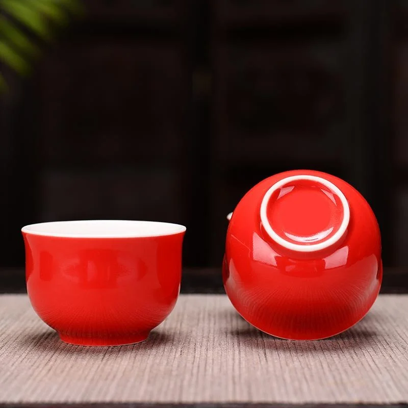 Wedding Celebration Red Tea Cup Set Couple Cover Bowl Chopsticks Ceramic Handmade Wedding Ceremony Gongfu Tea Drinking Access...
Wedding Celebration Red Tea Cup Set Couple Cover Bowl Chopsticks Ceramic Handmade Wedding Ceremony Gongfu Tea Drinking Access...