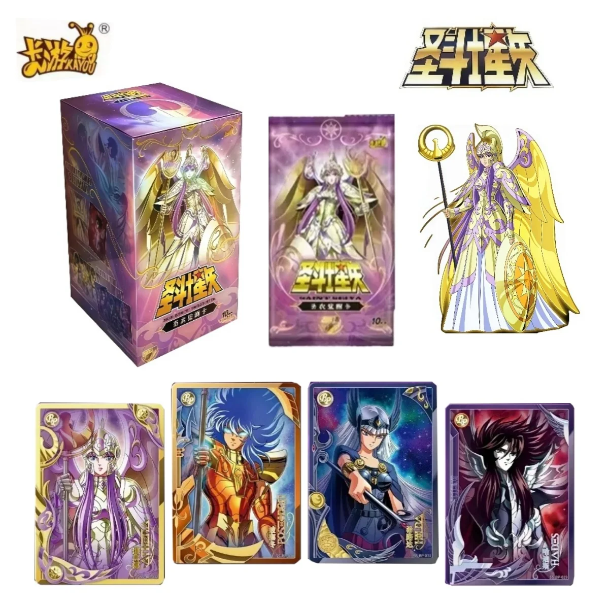 KAYOU Genuine Saint Seiya Cards Seiya Cloth Awakening Vol.4 Anime Peripheral Collection Cards Whole Box Kids Toys and Gifts
KAYOU Genuine Saint Seiya Cards Seiya Cloth Awakening Vol.4 Anime Peripheral Collection Cards Whole Box Kids Toys and Gifts