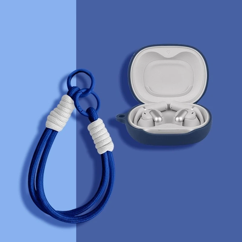 For JBL Sense Pro Case Protective Nylon Lanyard Strap Soft Silicone Headphone Cover Shells Sleeve Hand Rope Strap Accessories