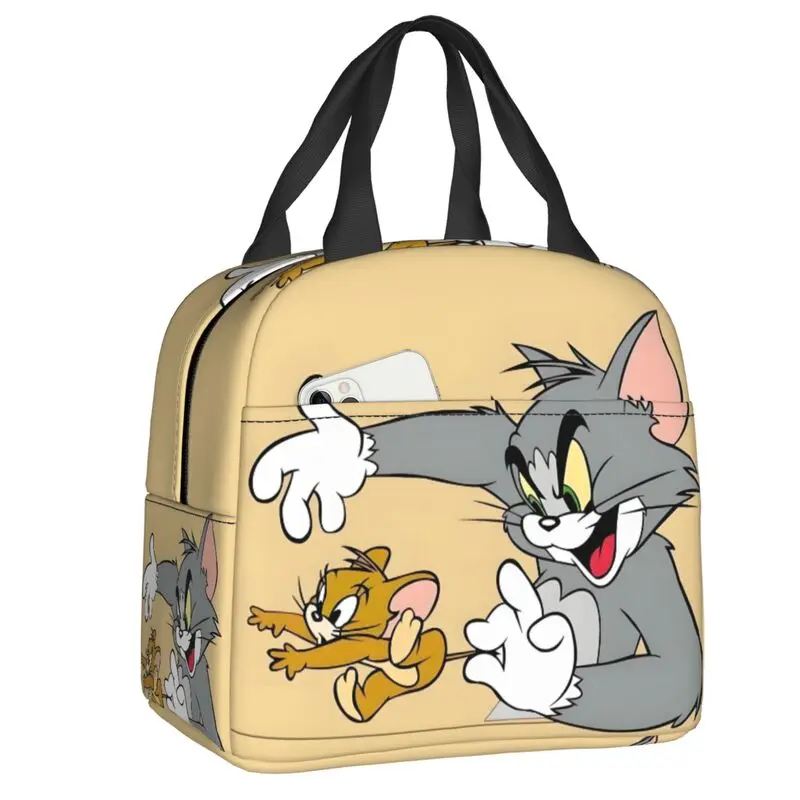 Custom T-Toms And J-Jerry Thermal Insulated Lunch Bags Women Portable Lunch Tote for Outdoor Camping Travel Storage Food Box 
Custom T-Toms And J-Jerry Thermal Insulated Lunch Bags Women Portable Lunch Tote for Outdoor Camping Travel Storage Food Box