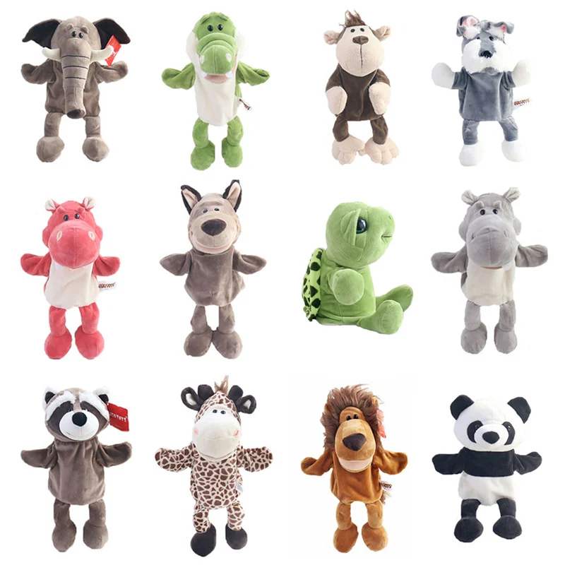 Animal Hand Puppets Cartoon Plush Toy Elephant Turtle Lion Telling Story To Baby Cute Hand Puppets Doll Early Education Kids Toy
Animal Hand Puppets Cartoon Plush Toy Elephant Turtle Lion Telling Story To Baby Cute Hand Puppets Doll Early Education Kids Toy