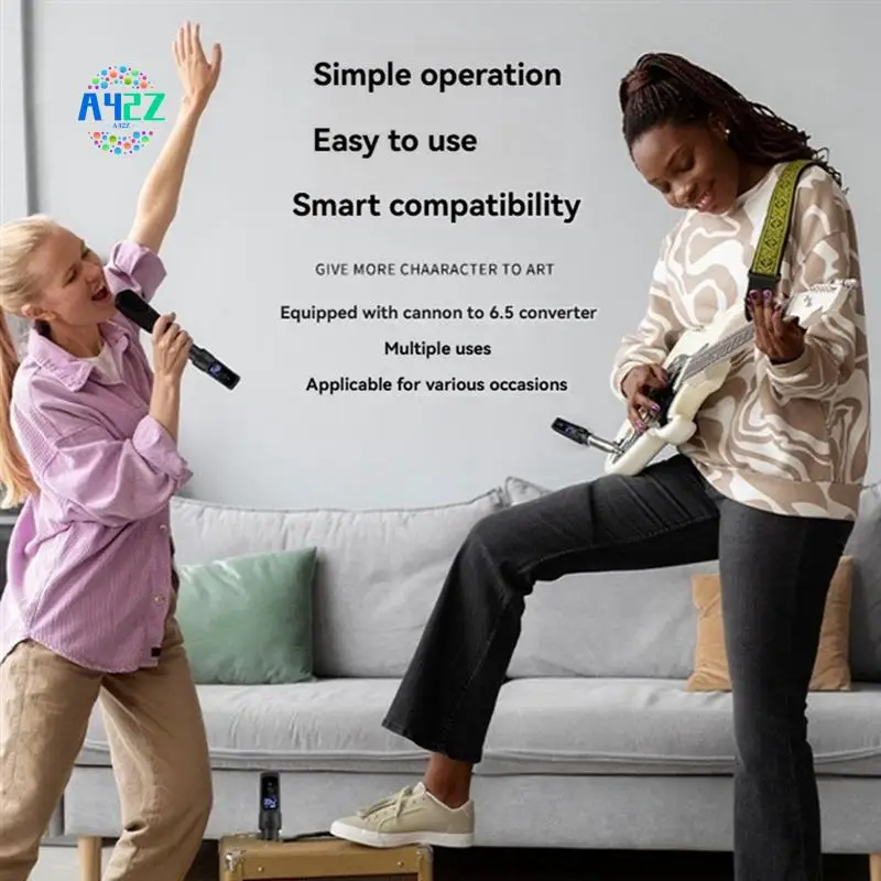 A42Z-UHF Wireless Microphone Converter XLR Rechargeable Transmitter & Receiver Microphone For 48V Capacitive Microphone
A42Z-UHF Wireless Microphone Converter XLR Rechargeable Transmitter & Receiver Microphone For 48V Capacitive Microphone