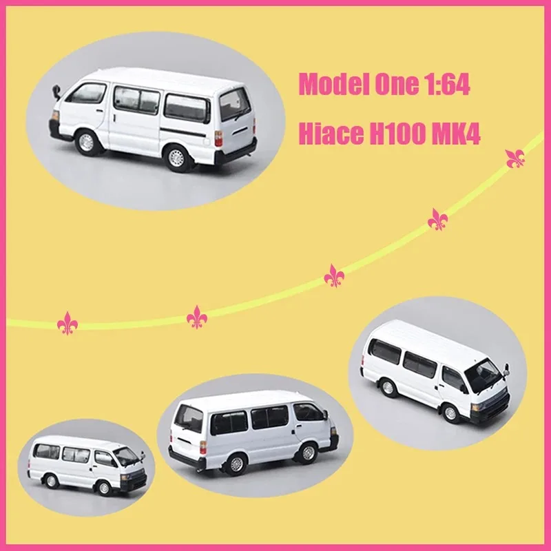 Model One 1: 64 Scale Hiace H100 MK4 Alloy Car Model Holiday Collection & Gift & Souvenir Display Toy
Model One 1: 64 Scale Hiace H100 MK4 Alloy Car Model Holiday Collection & Gift & Souvenir Display Toy