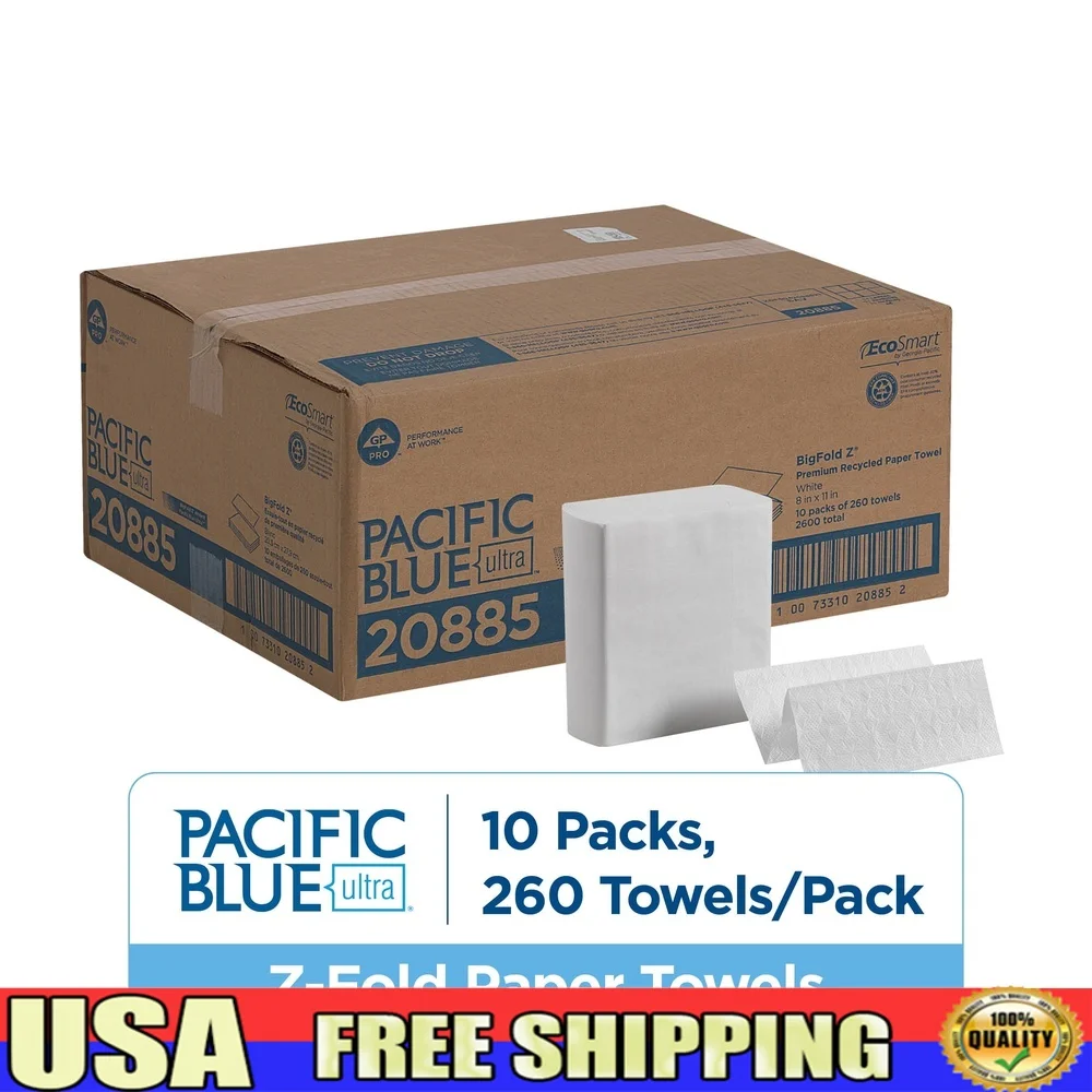 Бумажные полотенца Pacific Blue Ultra Z-fold, 2600, чехол для полотенец, интегрированный дизайн, гигиенический одноразовый дозатор, эффективная рука
Бумажные полотенца Pacific Blue Ultra Z-fold, 2600, чехол для полотенец, интегрированный дизайн, гигиенический одноразовый дозатор, эффективная рука