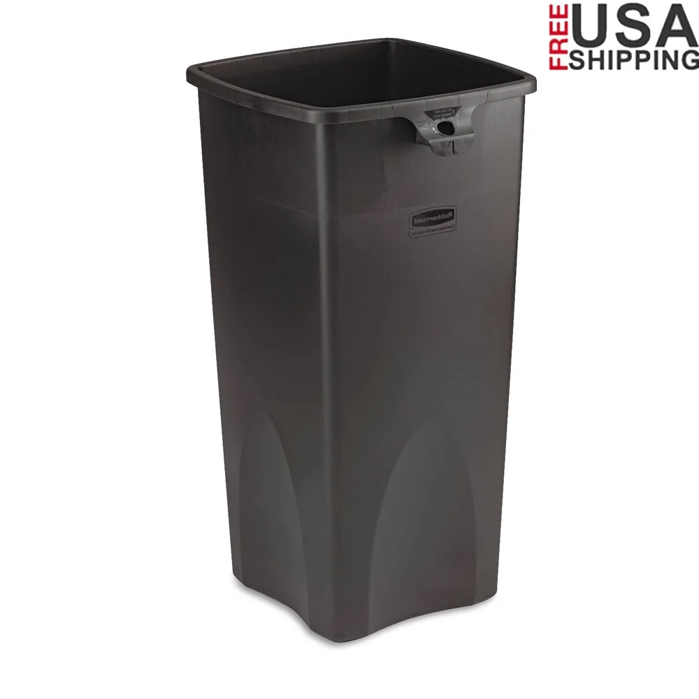 Square Plastic Waste Container Commercial Indoor Outdoor Garbage Can Open Top Ergonomic Handle Durable Easy Emptying with Liner
Square Plastic Waste Container Commercial Indoor Outdoor Garbage Can Open Top Ergonomic Handle Durable Easy Emptying with Liner