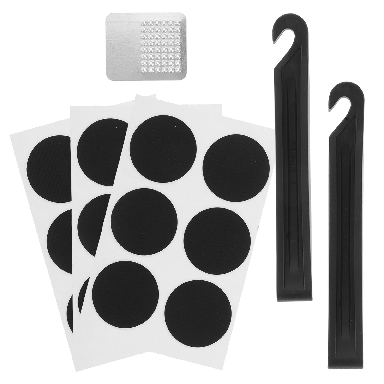 Bicycle Tire Repair Kit Patches without Glue Bike Levers for Mountain Bikes Tire Patch Tools Set Suitable All Types Cyclists
Bicycle Tire Repair Kit Patches without Glue Bike Levers for Mountain Bikes Tire Patch Tools Set Suitable All Types Cyclists