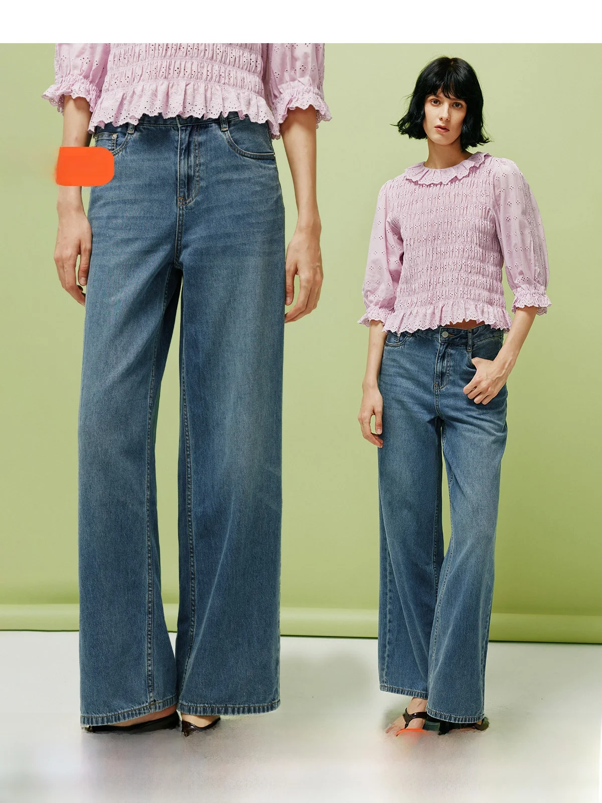Comfortable Straight Leg Wide Leg Jeans Lightweight No Stress Signature Combed Cotton Lyocell Jeans Versatile Straight Cut Jeans
Comfortable Straight Leg Wide Leg Jeans Lightweight No Stress Signature Combed Cotton Lyocell Jeans Versatile Straight Cut Jeans