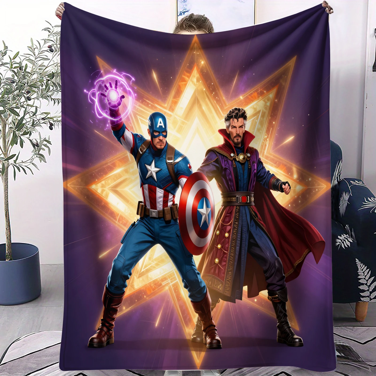 Флисовое одеяло с изображением капитана Америки из серии Marvel Avengers, устойчивое к выцветанию, всесезонное, для спальни, гостиной, детской комнаты, подарок с изображением супергероев
Флисовое одеяло с изображением капитана Америки из серии Marvel Avengers, устойчивое к выцветанию, всесезонное, для спальни, гостиной, детской комнаты, подарок с изображением супергероев