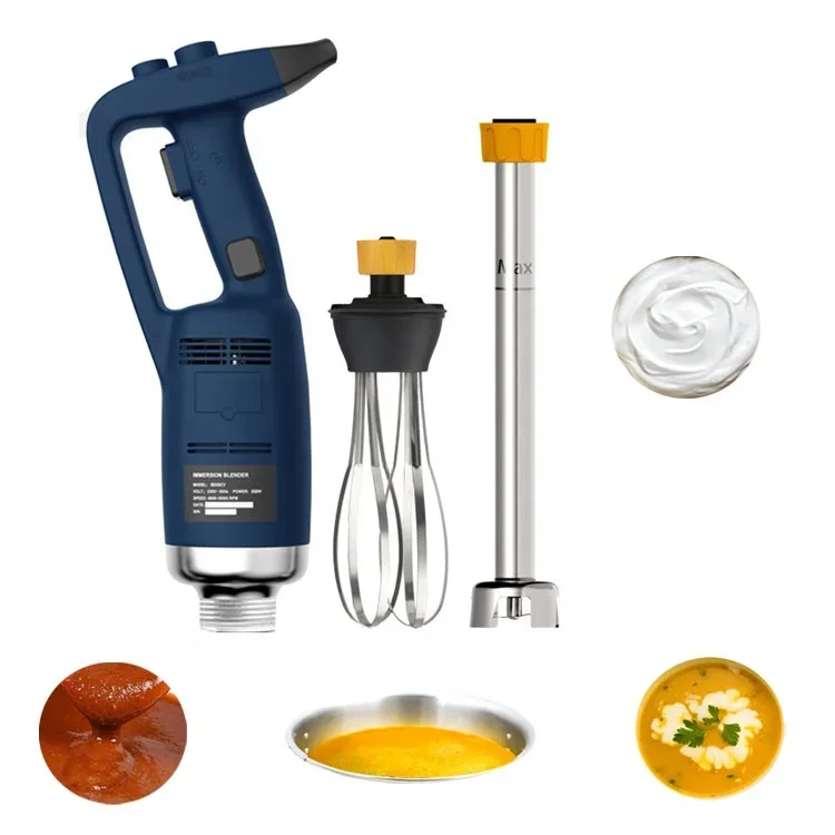 Commercial Kitchen Hand Blender Immersion Electric Mixer Stir Stick with Variable Speed Different Length Rod
Commercial Kitchen Hand Blender Immersion Electric Mixer Stir Stick with Variable Speed Different Length Rod