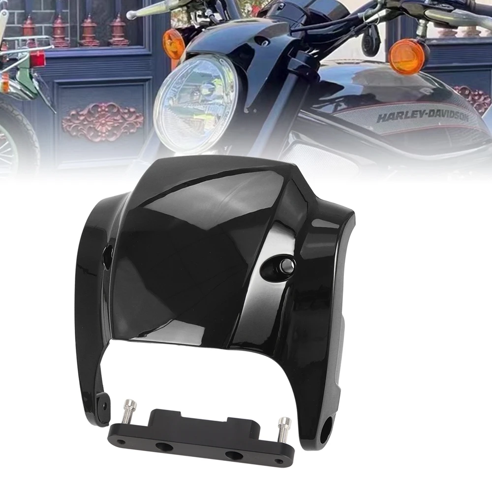Motorcycle Gloss Black Short Front Mask Headlight Fairing Cover For Harley V-Rod Night Rod Muscle 2002-2011
Motorcycle Gloss Black Short Front Mask Headlight Fairing Cover For Harley V-Rod Night Rod Muscle 2002-2011