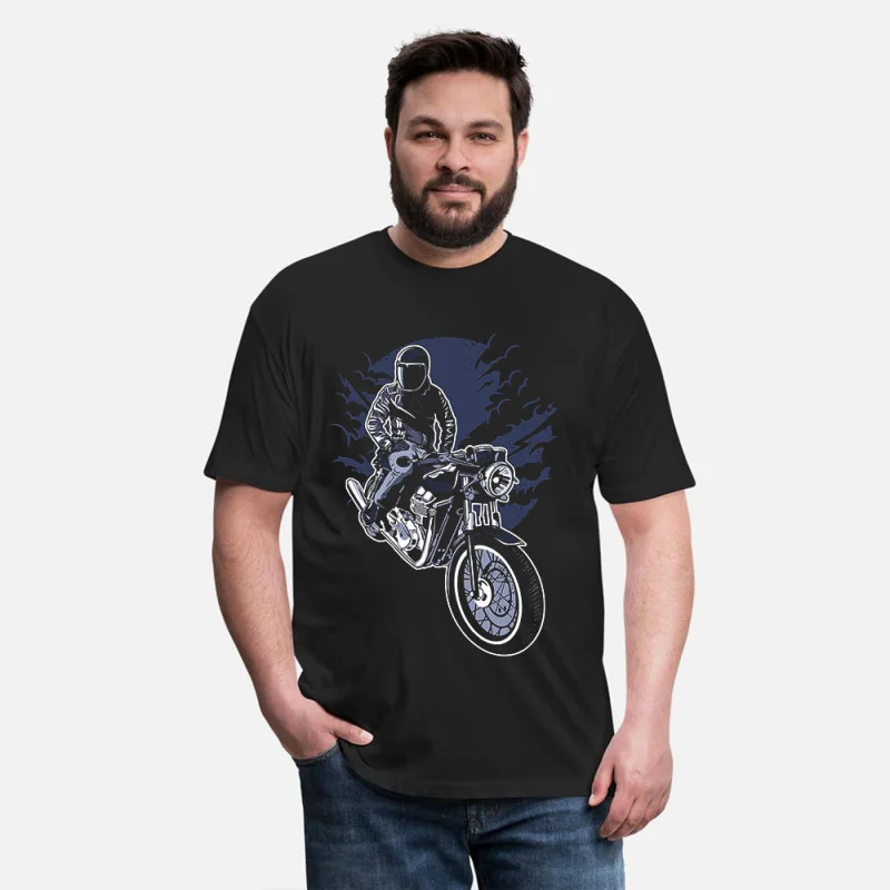 Vintage Night Rider Retro Cafe Racer Gift T-Shirt for Racing bikers 100% cotton printed Motorcycle Graphic clothes All size Tops
Vintage Night Rider Retro Cafe Racer Gift T-Shirt for Racing bikers 100% cotton printed Motorcycle Graphic clothes All size Tops