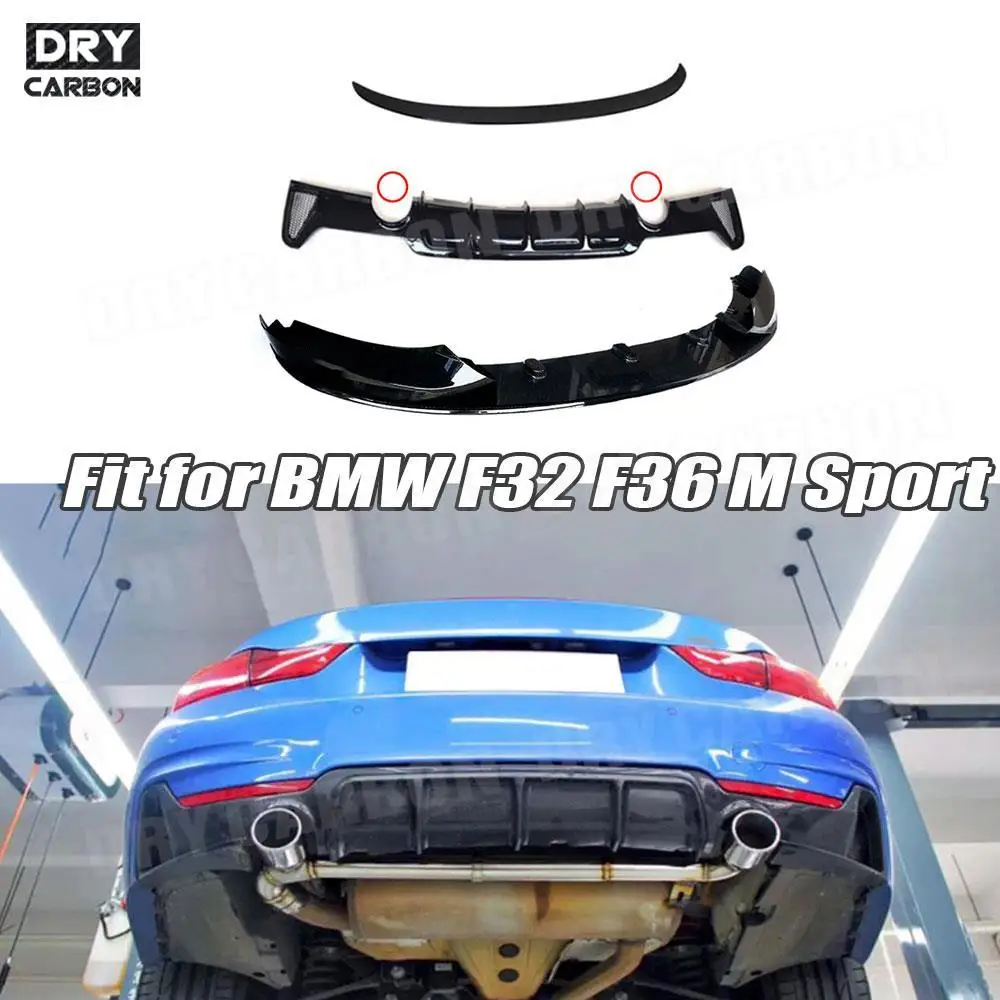 ABS Carbon Front Rear Bumper Lip Diffuser Spoiler Wing for BMW 4 Series F32 F36 M Sport 2014 UP Not Convertible Car Accessories
ABS Carbon Front Rear Bumper Lip Diffuser Spoiler Wing for BMW 4 Series F32 F36 M Sport 2014 UP Not Convertible Car Accessories