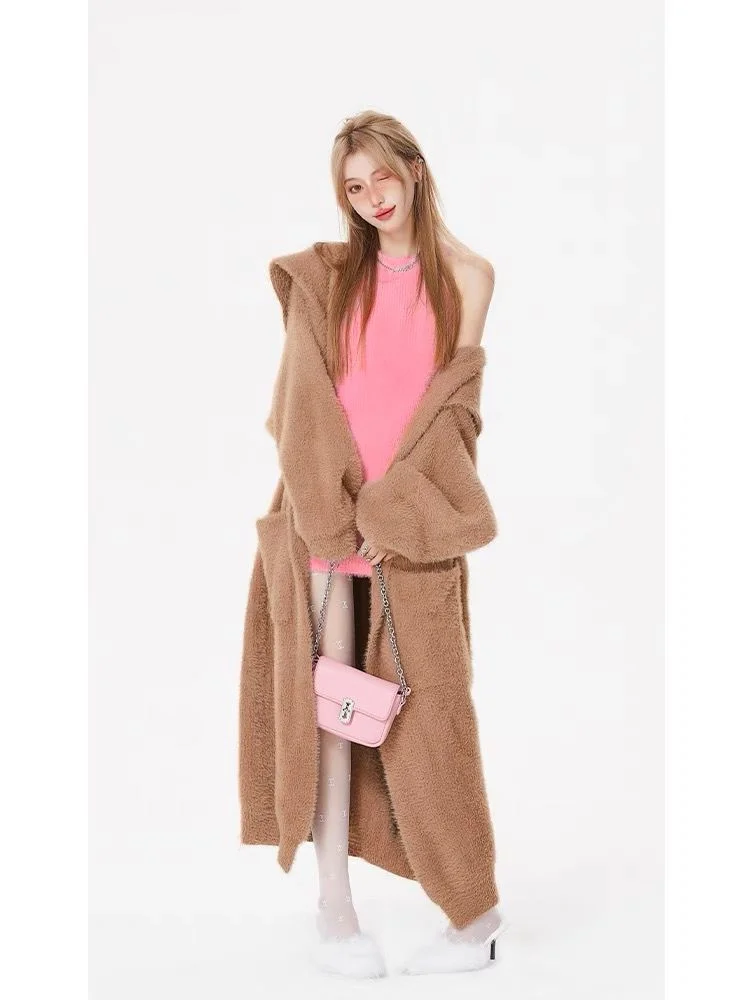 Mid-Long Cardigans Plus Size Woman Womens Winter Hollowed-Out Batwing Half-High Layer Tonal Snug Minimalism Asymmetrical Preppy
Mid-Long Cardigans Plus Size Woman Womens Winter Hollowed-Out Batwing Half-High Layer Tonal Snug Minimalism Asymmetrical Preppy