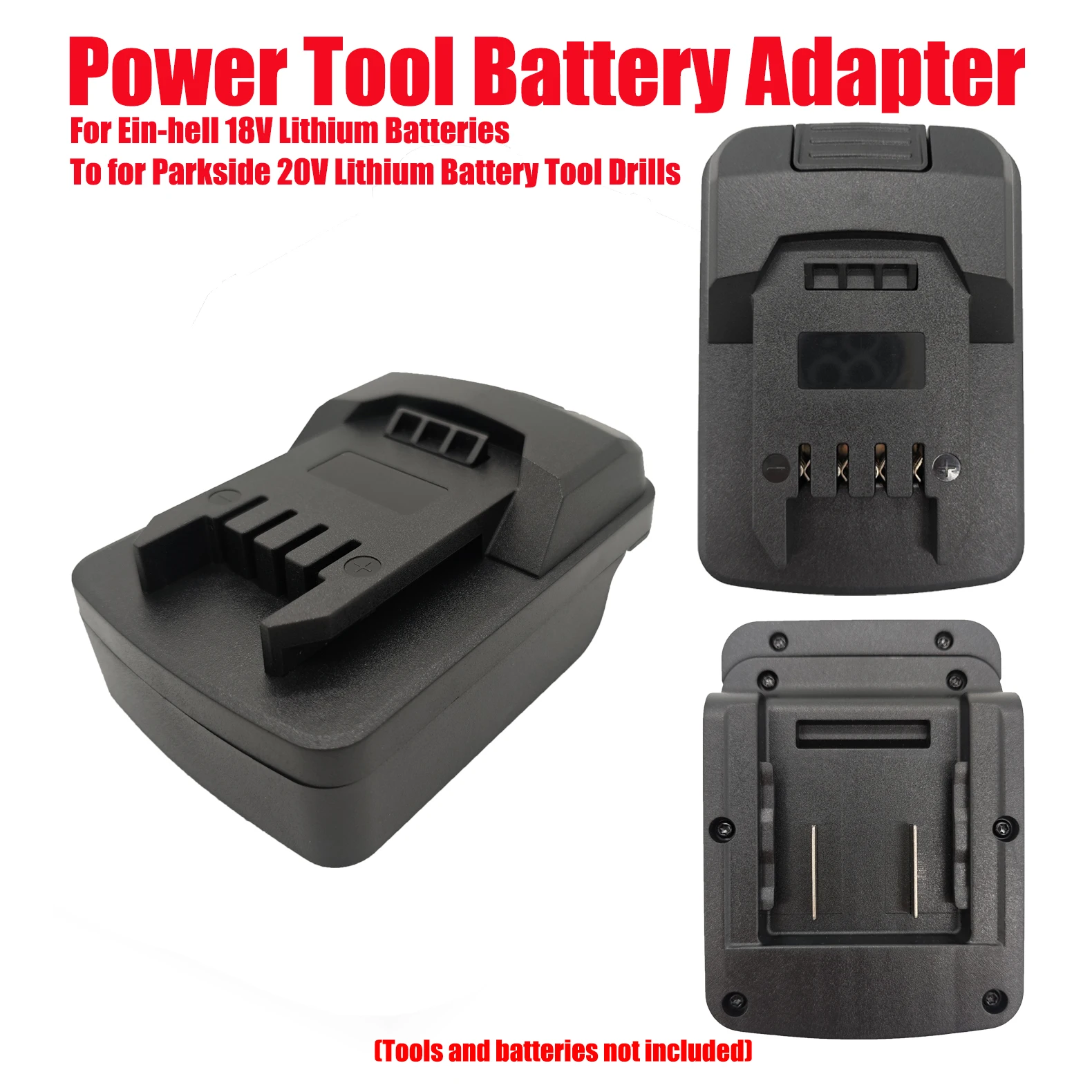 HAKSINKY for Ein-hell 18V Lithium Batteries Converting To for Parkside 20V Lithium Tools Power Tool Battery Adapter Converter
HAKSINKY for Ein-hell 18V Lithium Batteries Converting To for Parkside 20V Lithium Tools Power Tool Battery Adapter Converter