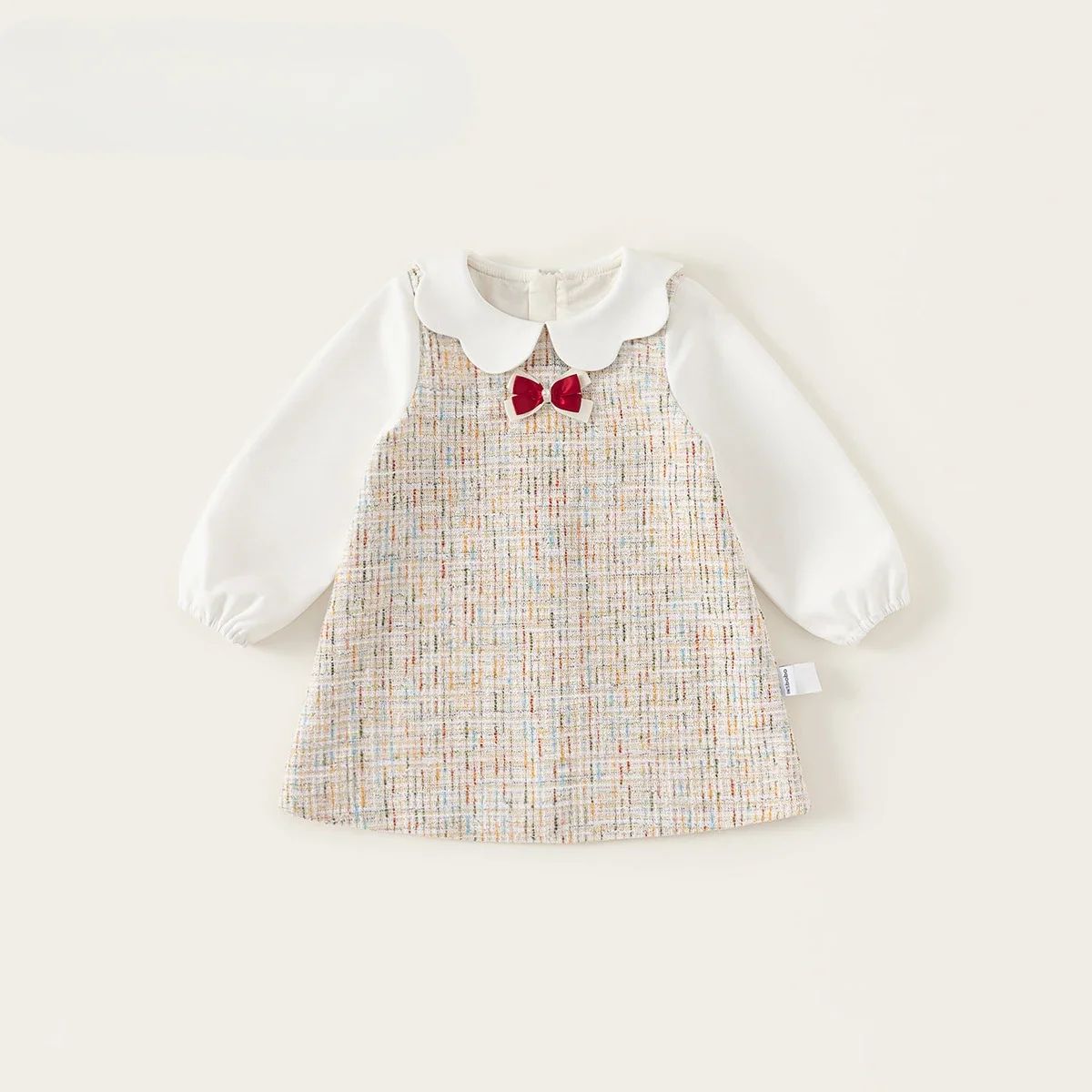 Baby Girls Dress Doll Collar Patchwork 2025 Spring New Edition Fashionable Childrens Sweet Princess Dress
Baby Girls Dress Doll Collar Patchwork 2025 Spring New Edition Fashionable Childrens Sweet Princess Dress