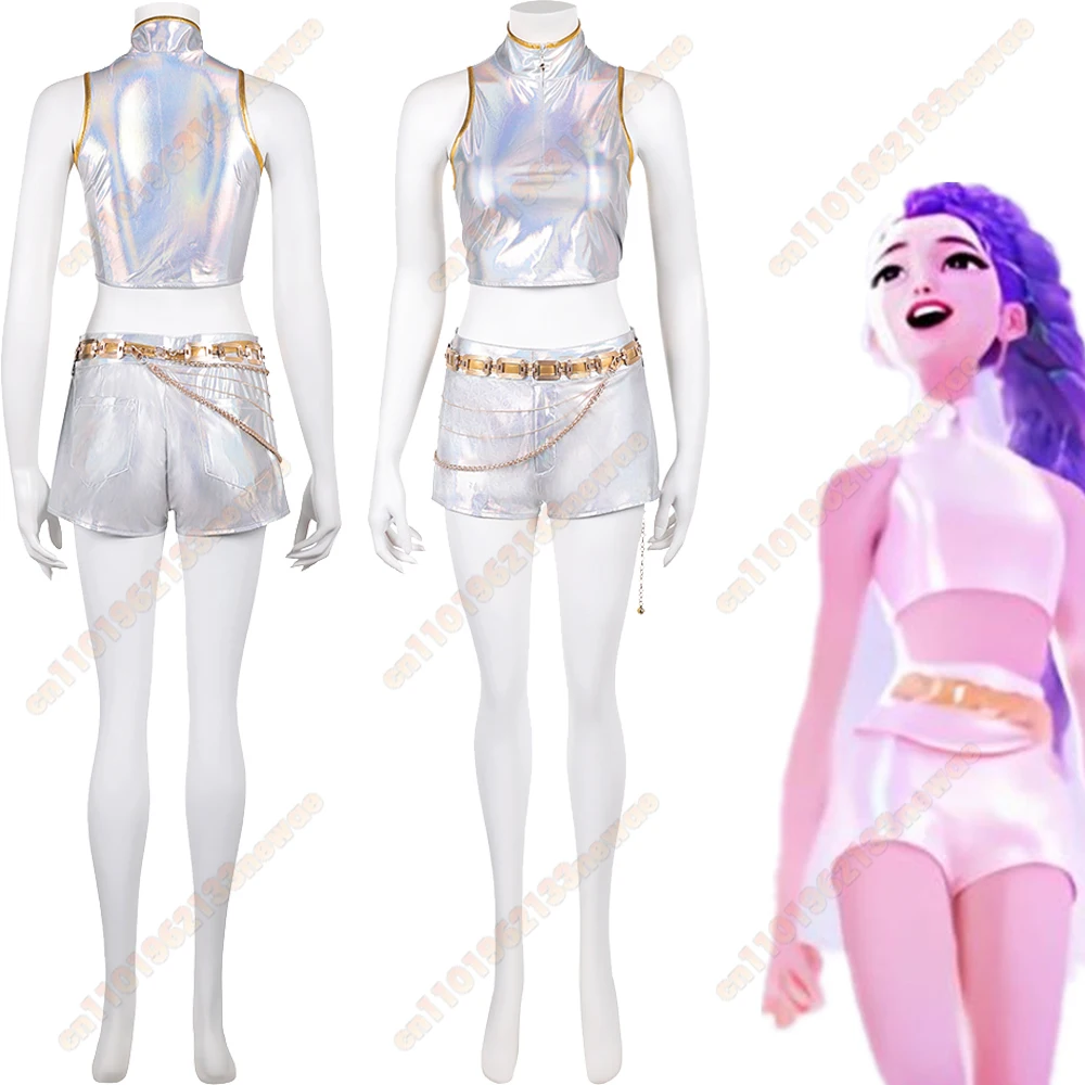 NEW Rumi Cosplay Set Kpop Demon Fantasia Hunters Adult Women Outfits Halloween Party Outfits Idol Stage Performance Costume Suit
NEW Rumi Cosplay Set Kpop Demon Fantasia Hunters Adult Women Outfits Halloween Party Outfits Idol Stage Performance Costume Suit