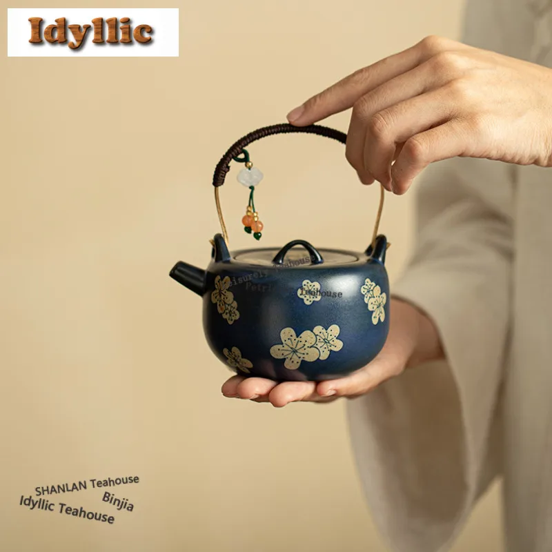 230 мл ручная роспись ледяная слива подъемная ручка чайник антикварный чайник для заварки чая чайник с шариковым отверстием коллекция чайных предметов
230 мл ручная роспись ледяная слива подъемная ручка чайник антикварный чайник для заварки чая чайник с шариковым отверстием коллекция чайных предметов