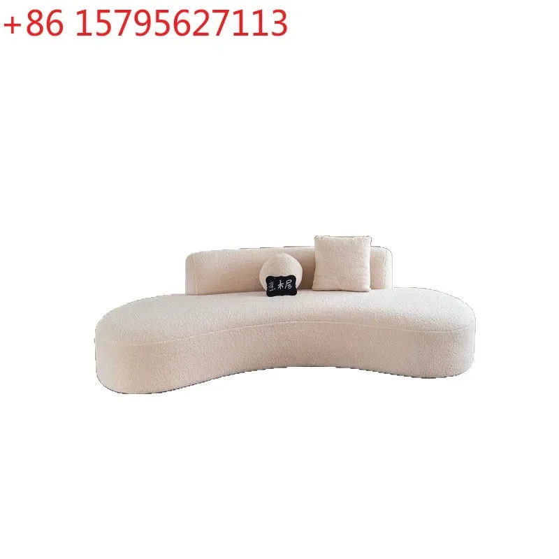 Creative special-shaped living room storefront small apartment lamb wool sofa
Creative special-shaped living room storefront small apartment lamb wool sofa