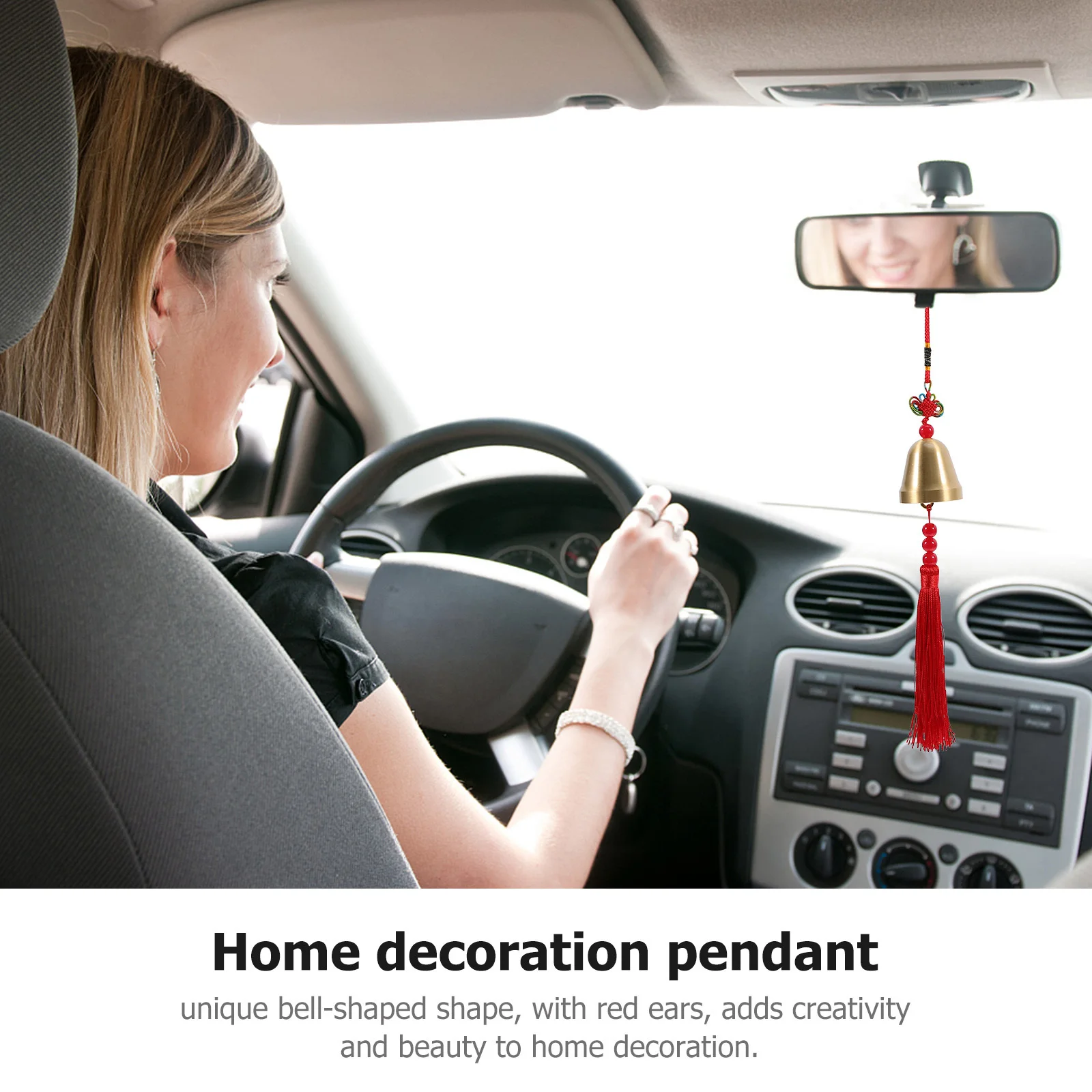 Creative Brass Bell Hanging Ornament Tassel Decor Home Decoration Pendant Car Interior Vintage Style Metal Bell Diy Wedding
Creative Brass Bell Hanging Ornament Tassel Decor Home Decoration Pendant Car Interior Vintage Style Metal Bell Diy Wedding