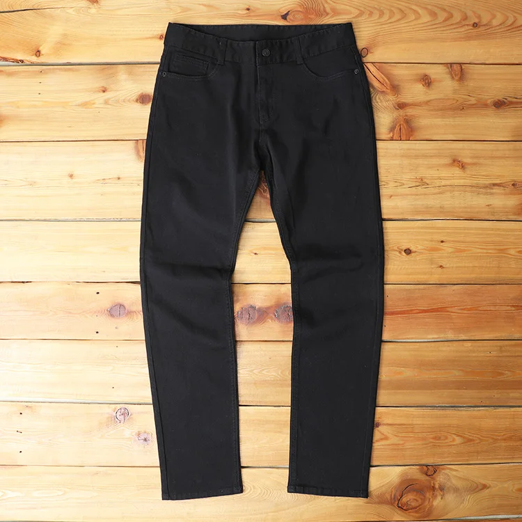 Black Straight Leg Men's Jeans Elastic Fashionable Spring 2026 Korean Style Mid-Rise Cotton Stretch Denim Casual Wear
Black Straight Leg Men's Jeans Elastic Fashionable Spring 2026 Korean Style Mid-Rise Cotton Stretch Denim Casual Wear