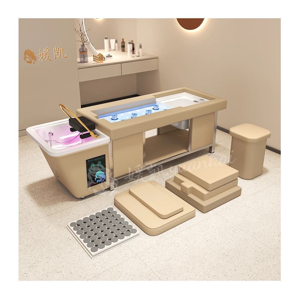 Intelligent Constant Temperature Water Circulation Foot Bath Moxibustion Thai Shampoo Bed Beauty Salon Special Adjustable One
Intelligent Constant Temperature Water Circulation Foot Bath Moxibustion Thai Shampoo Bed Beauty Salon Special Adjustable One