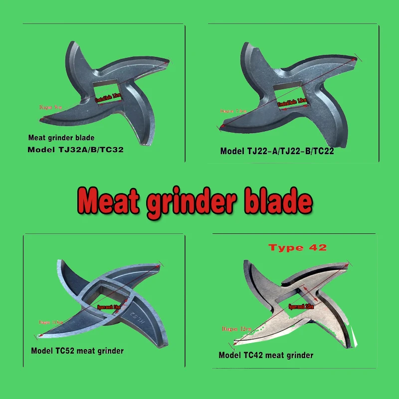Type TJ12 Type 22 Type 32 Type 42 Type 52 Meat grinder blade Meat grinder Accessories Stainless steel blade
Type TJ12 Type 22 Type 32 Type 42 Type 52 Meat grinder blade Meat grinder Accessories Stainless steel blade