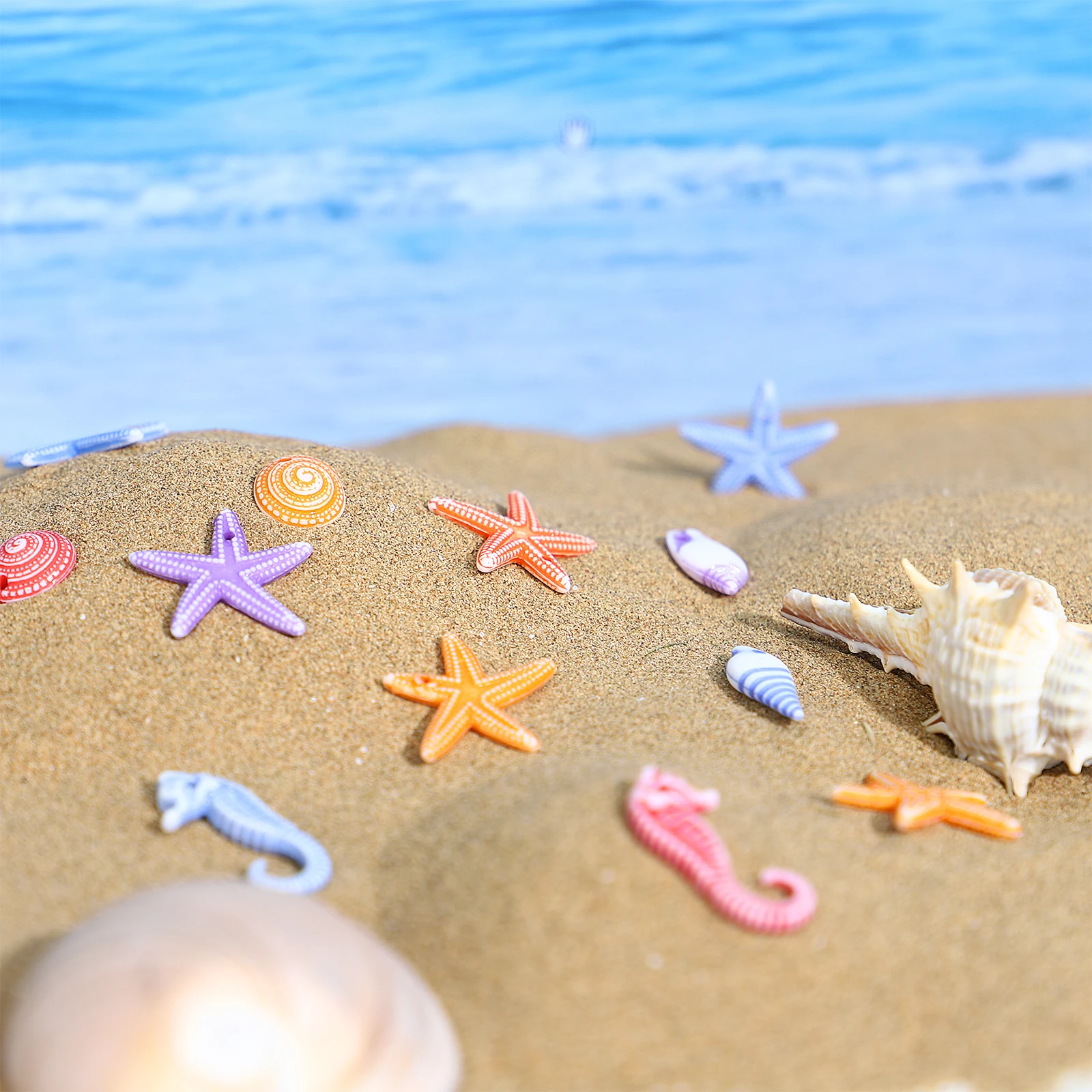 48 Pcs Marine Ornaments Decor Mermaid Fish Tank Statue Beach Theme Colorful Mini Animals Child Decorations
48 Pcs Marine Ornaments Decor Mermaid Fish Tank Statue Beach Theme Colorful Mini Animals Child Decorations