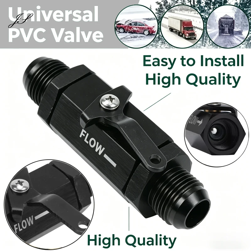 AN6 AN8 AN10 AN12 Aluminum Inline Fuel Shut Off Valve Cut Off w/ Cable Lever Automobiles Engine Valves Replacement Accessories
AN6 AN8 AN10 AN12 Aluminum Inline Fuel Shut Off Valve Cut Off w/ Cable Lever Automobiles Engine Valves Replacement Accessories