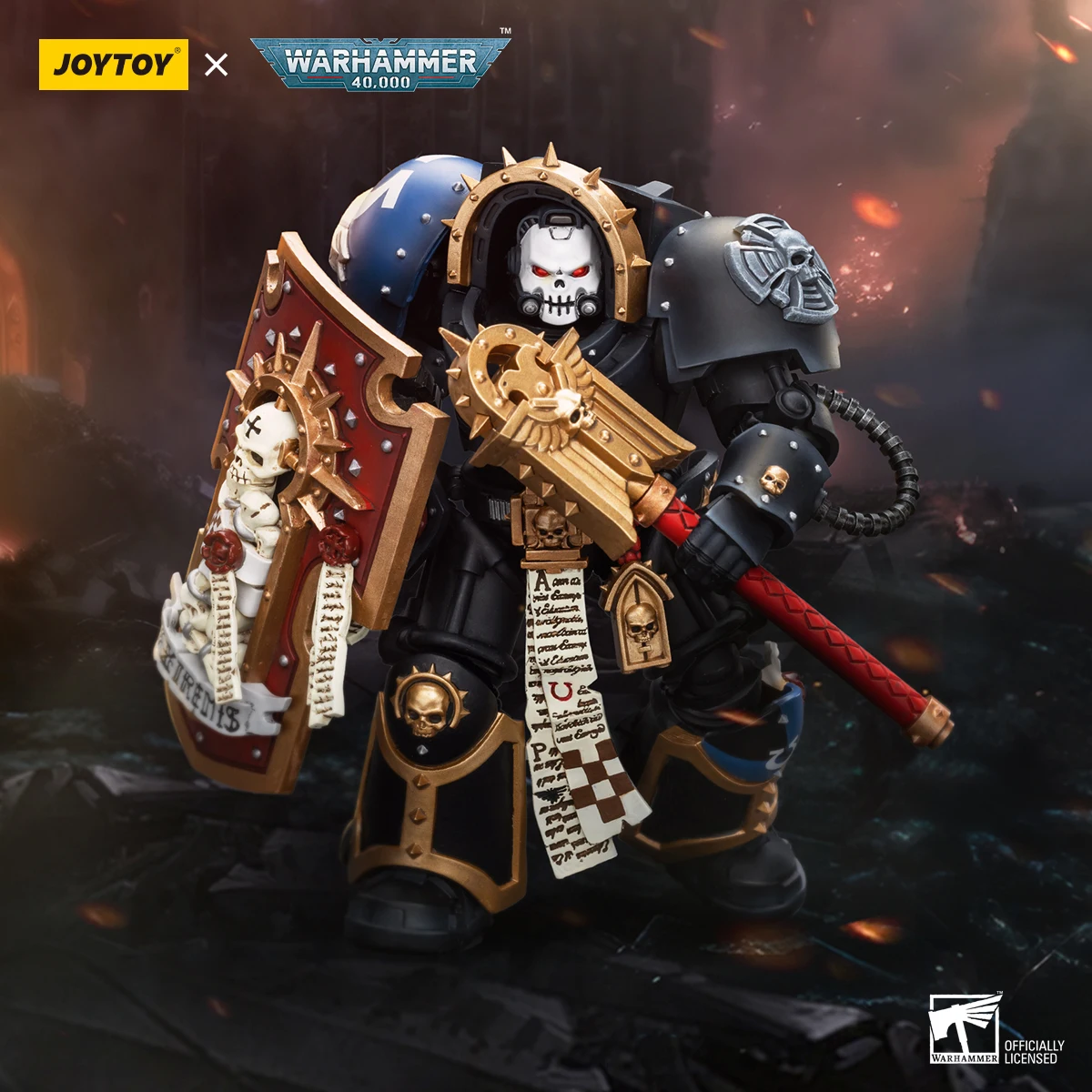 JOYTOY JT7080 Warhammer 40k 1:18 Ультрамарин Chaplain в доспехах Терминатора
JOYTOY JT7080 Warhammer 40k 1:18 Ультрамарин Chaplain в доспехах Терминатора