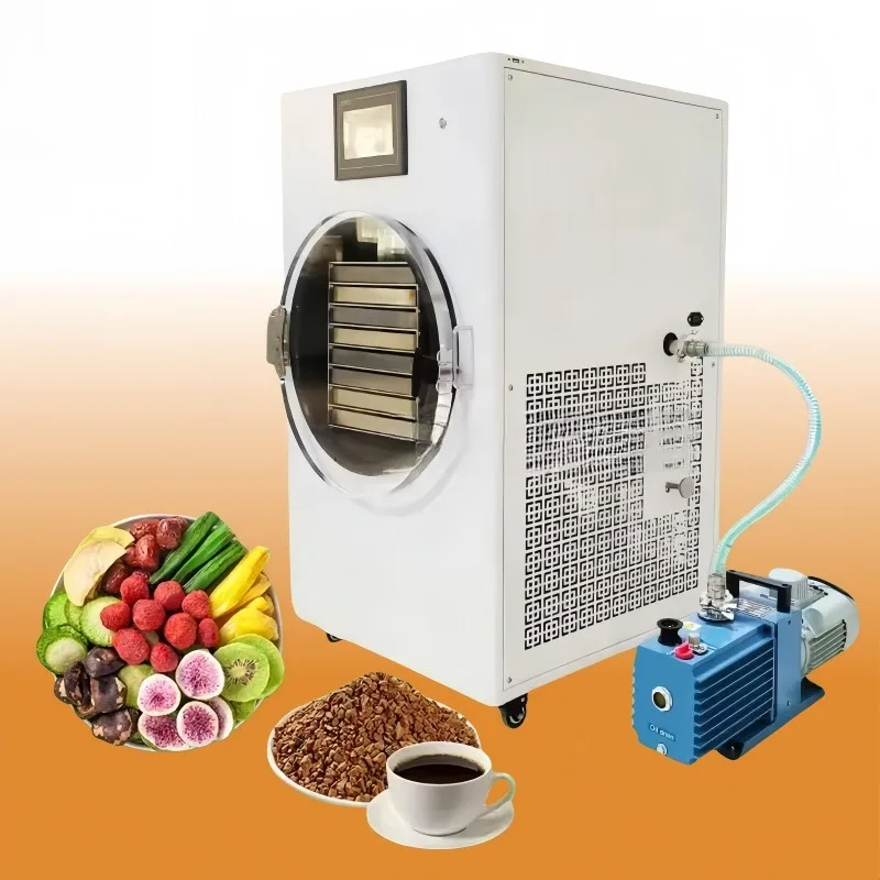 Household Freeze Oil-Free Pump Scientific Instant Coffee Dryer Nut Potato Drying Equipment
Household Freeze Oil-Free Pump Scientific Instant Coffee Dryer Nut Potato Drying Equipment