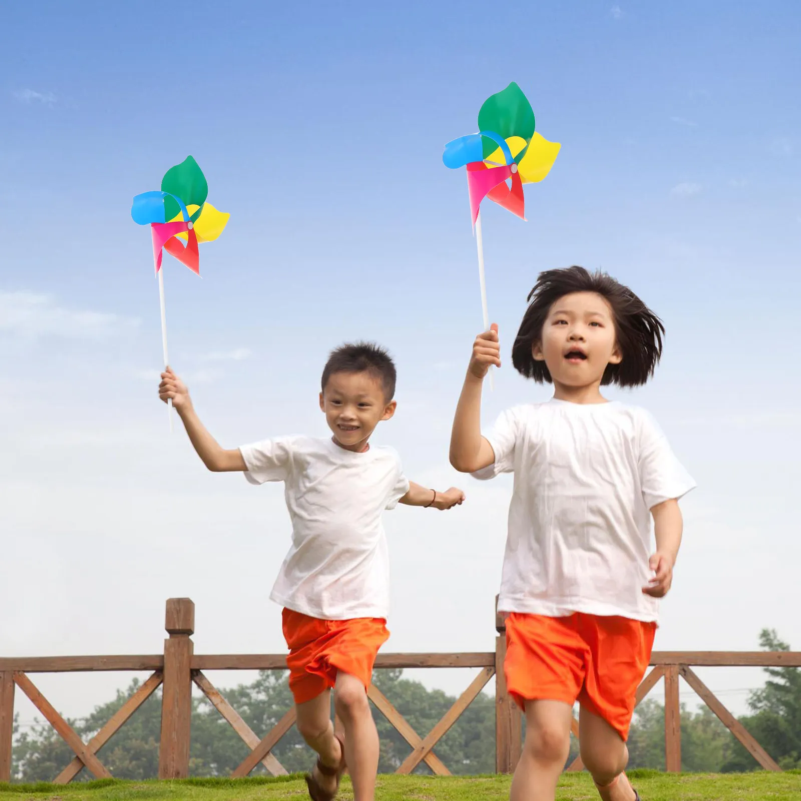 10 шт. ПВХ-вертушек, разноцветные ветрячки для детских праздников, украшения для сада, газона, двора, вращающиеся радужные ветрячки
10 шт. ПВХ-вертушек, разноцветные ветрячки для детских праздников, украшения для сада, газона, двора, вращающиеся радужные ветрячки