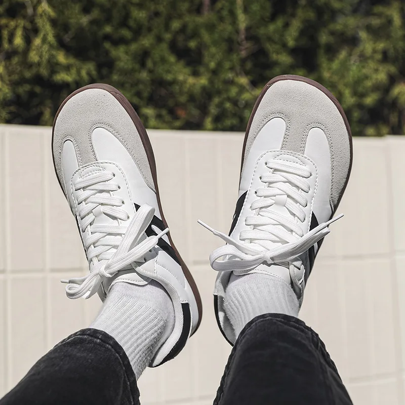 2026 New Fashionable Men's Leather Casual Shoes for Spring and Autumn Lightweight and Versatile Lace Up Soft Soled Sports Shoes
2026 New Fashionable Men's Leather Casual Shoes for Spring and Autumn Lightweight and Versatile Lace Up Soft Soled Sports Shoes