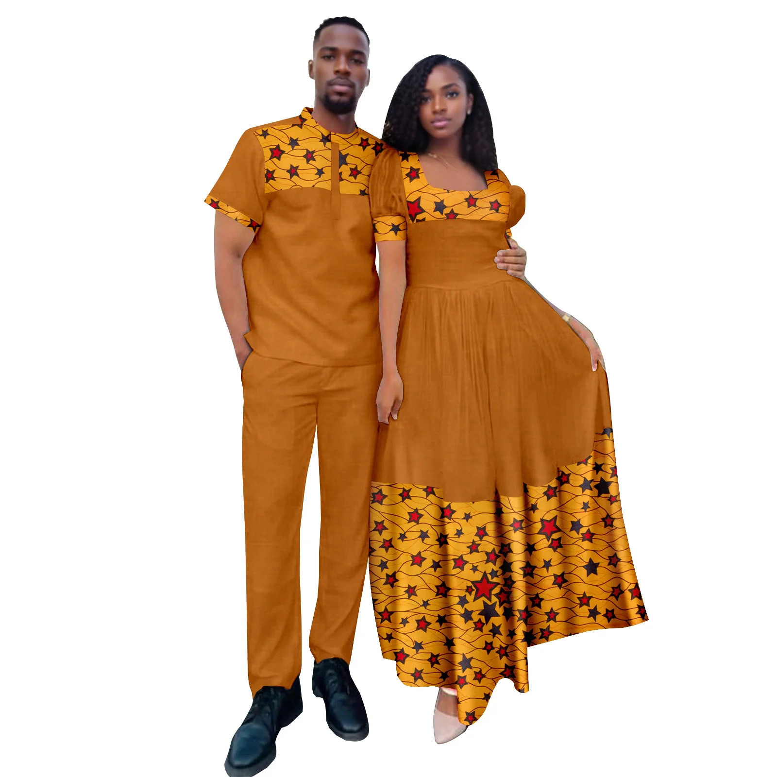 African Dashiki Print Couple Lovers Clothing African Print Lantern Sleeve Long Dresses for Women Matching Couple Outfits Dashiki
African Dashiki Print Couple Lovers Clothing African Print Lantern Sleeve Long Dresses for Women Matching Couple Outfits Dashiki