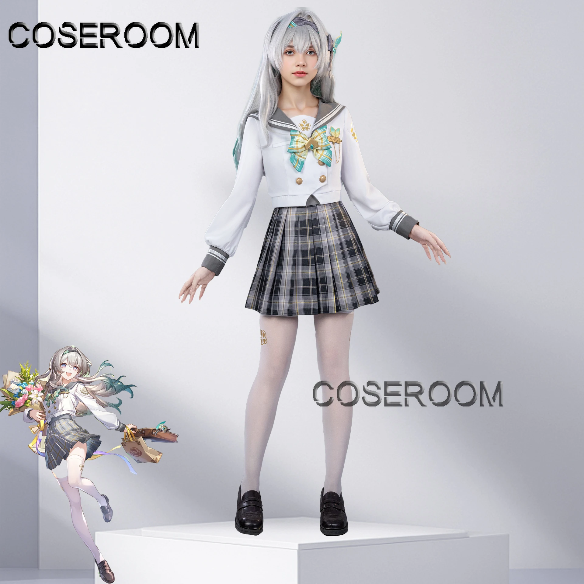 Game Honkai Star Rail Firefly Cosplay Costume Wig Outfits Halloween Carnival Party Role Play Uniform Dress for Women
Game Honkai Star Rail Firefly Cosplay Costume Wig Outfits Halloween Carnival Party Role Play Uniform Dress for Women