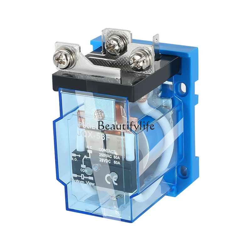 High Power Relay JQX-58F High Current Relay 220v12v 24V AC 60A for Water Heater
High Power Relay JQX-58F High Current Relay 220v12v 24V AC 60A for Water Heater