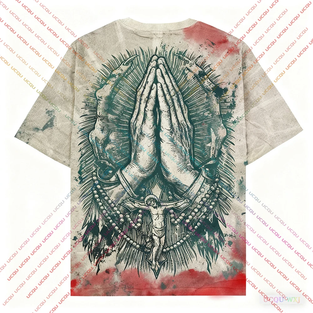 Женская футболка больших размеров 2025 года, крутая и освежающая, с коротким принтом, религиозные виры, дышащий наряд на Хэллоуин
Женская футболка больших размеров 2025 года, крутая и освежающая, с коротким принтом, религиозные виры, дышащий наряд на Хэллоуин