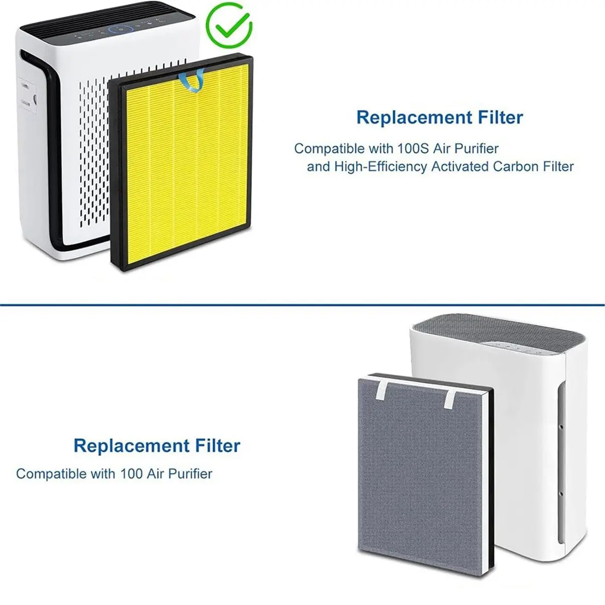 2026 New Accessories For Vital 100S Pet Replacement Filter: Compatible with 100S Air Purifier, Activated Carbon Filter
2026 New Accessories For Vital 100S Pet Replacement Filter: Compatible with 100S Air Purifier, Activated Carbon Filter