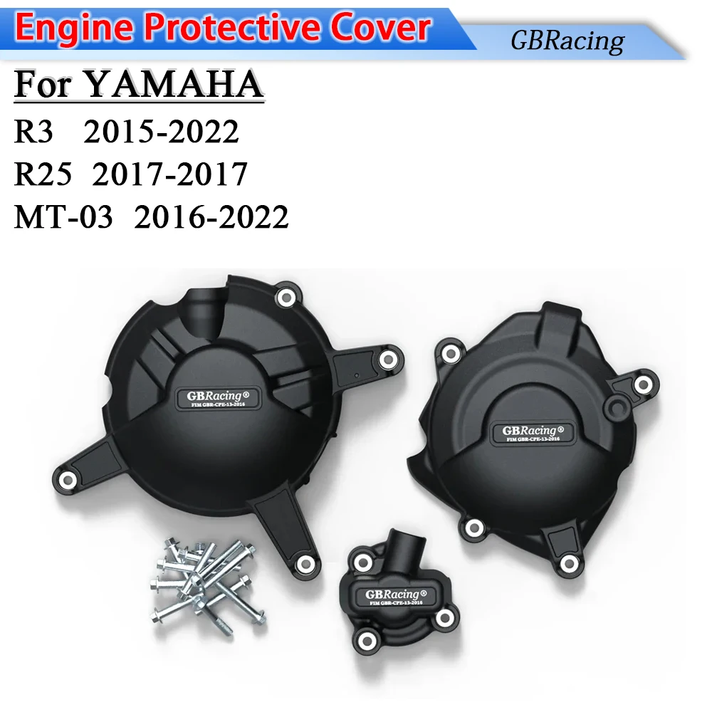 For YAMAHA R3 2015-2022 MT-03 2016-2022 R25 2014-2017 R125 2014 Motorcycles Engine cover Protection case For GB Racing
For YAMAHA R3 2015-2022 MT-03 2016-2022 R25 2014-2017 R125 2014 Motorcycles Engine cover Protection case For GB Racing