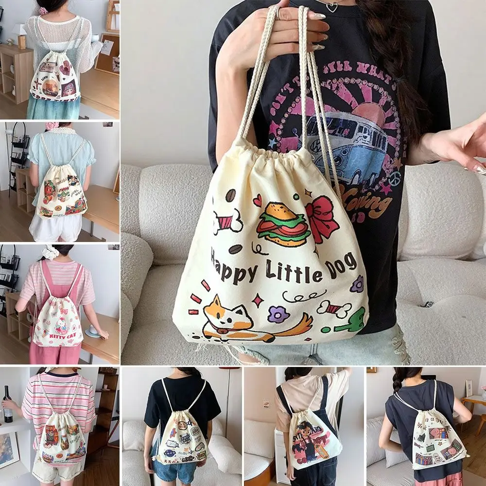 Fashion Large Capacity Women's Backpack Canvas Cartoon Pattern Students Backpack Wear Resistant Travel Backpack Outdoor
Fashion Large Capacity Women's Backpack Canvas Cartoon Pattern Students Backpack Wear Resistant Travel Backpack Outdoor