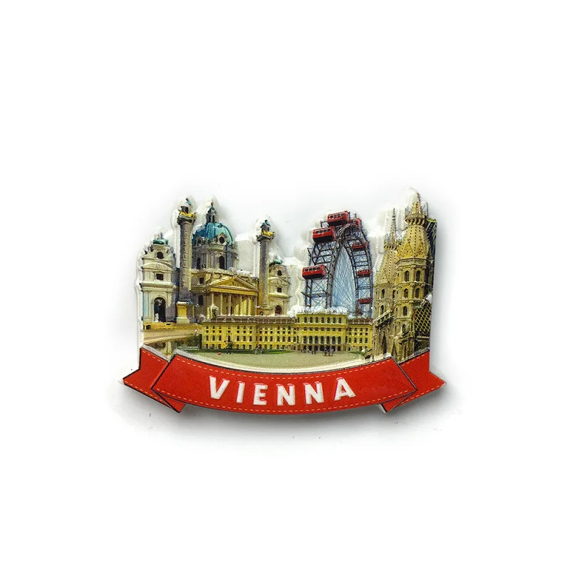 3D Resin Fridge Magnet Austria Vienna Souvenir (Danube Tower/St. Charles's Church) Cute Magnets Home Decor Refrigerator Magnets
3D Resin Fridge Magnet Austria Vienna Souvenir (Danube Tower/St. Charles's Church) Cute Magnets Home Decor Refrigerator Magnets