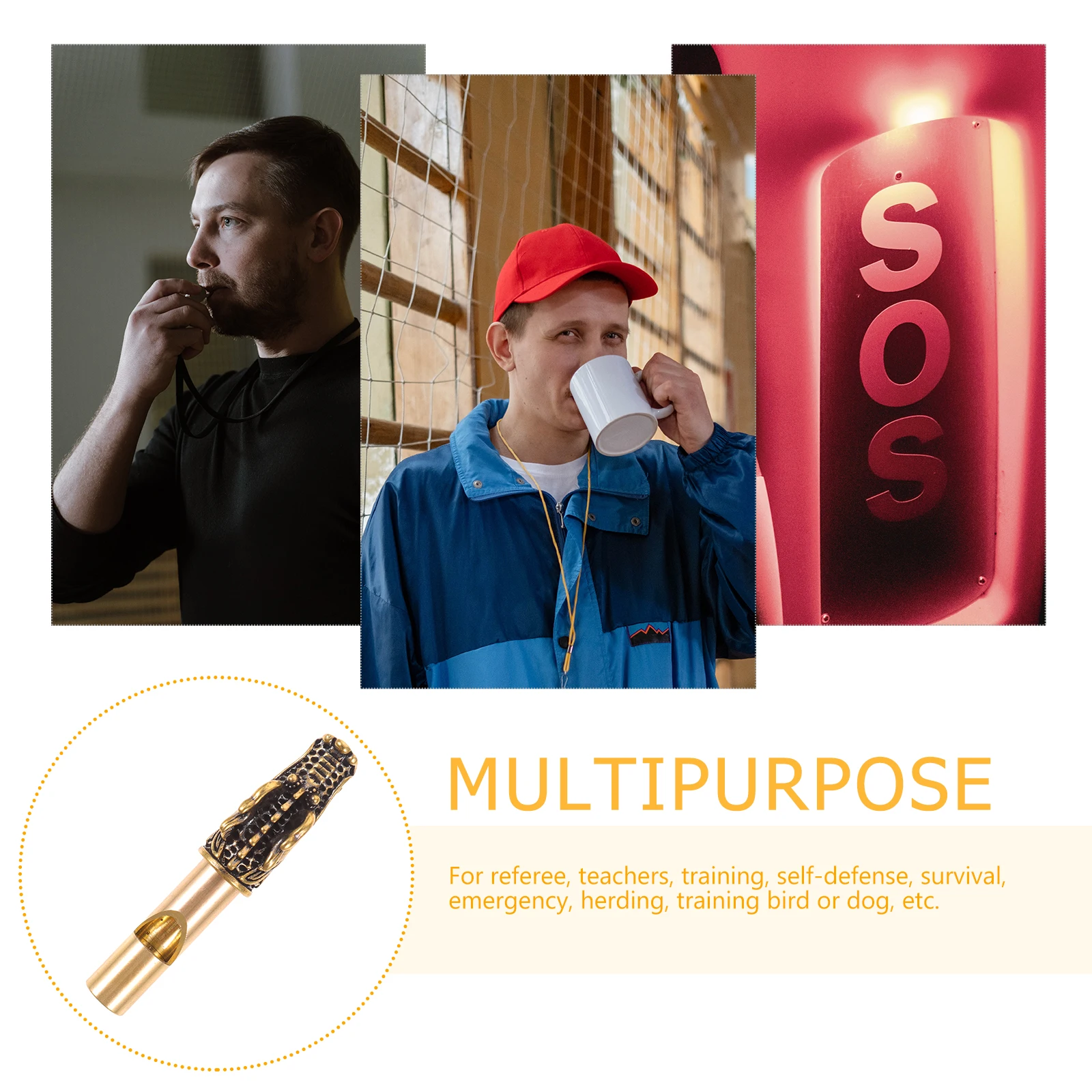 Faucet Whistle Keychain Pendant Whistles for Emergency Brass Decorate Wealth Hand Held Portable Camping
Faucet Whistle Keychain Pendant Whistles for Emergency Brass Decorate Wealth Hand Held Portable Camping