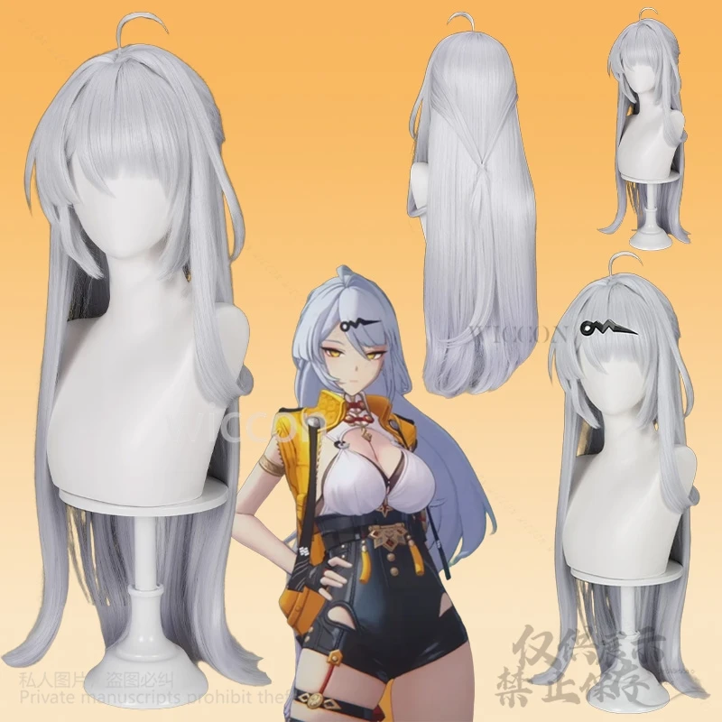 Game Zenless Zone Zero Cosplay Yixuan Anime Silver Hair Synthetic Hair Haipin Long Wigs Halloween Party Cos Customized
Game Zenless Zone Zero Cosplay Yixuan Anime Silver Hair Synthetic Hair Haipin Long Wigs Halloween Party Cos Customized