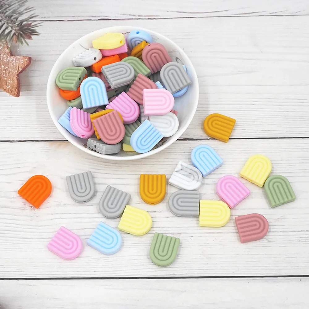 Chenkai 50pcs Rainbow Beads Baby Silicone Beads BPA Free Teething Infant Chewable Dummy Necklace Pacifier Toy Accessories
Chenkai 50pcs Rainbow Beads Baby Silicone Beads BPA Free Teething Infant Chewable Dummy Necklace Pacifier Toy Accessories