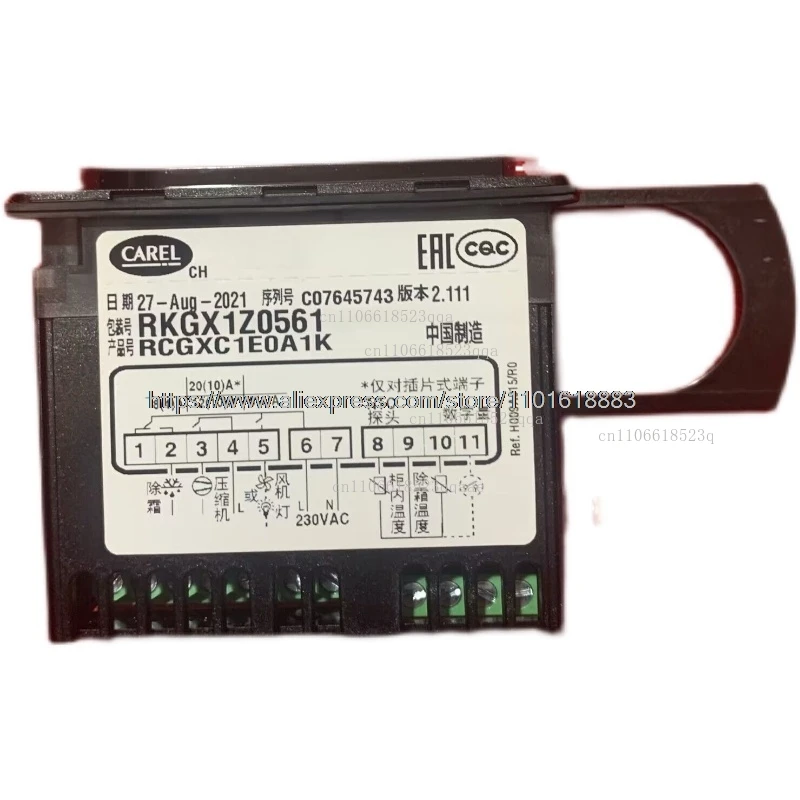 Терморегулятор CAREL RKGX1Z0561--RCGXC1E0A1K Новый
Терморегулятор CAREL RKGX1Z0561--RCGXC1E0A1K Новый