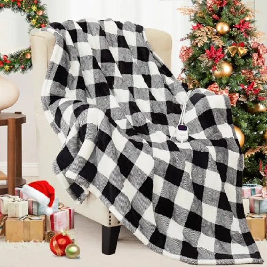 Electric Blanket Heated Twin Size - 62"x84" Ultra Soft Cozy Flannel Heating Blanket with 10 Fast Heat Levels 8 Hours Auto Off O
Electric Blanket Heated Twin Size - 62"x84" Ultra Soft Cozy Flannel Heating Blanket with 10 Fast Heat Levels 8 Hours Auto Off O