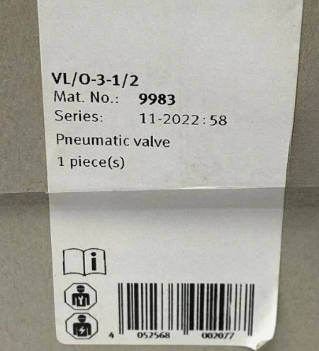 Brand New originalVL/O-3-1/2 Fast transport
Brand New originalVL/O-3-1/2 Fast transport